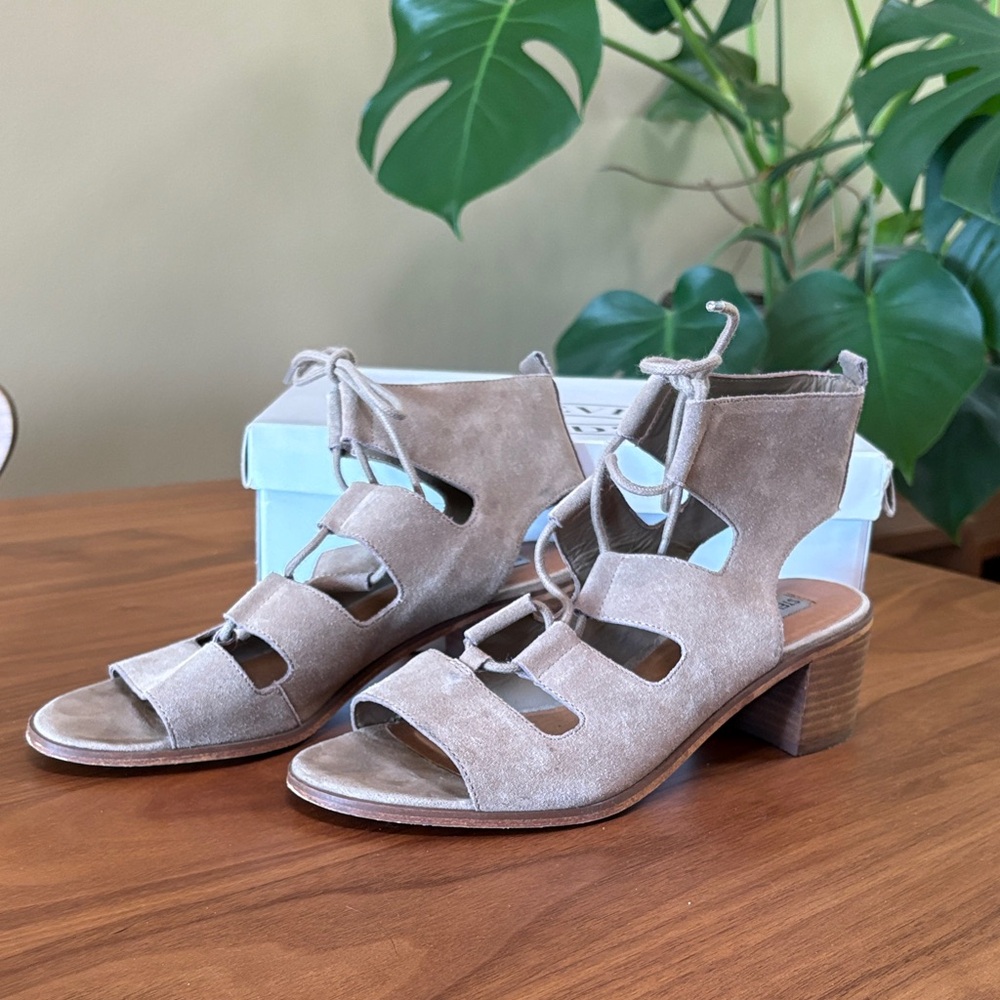 Suede Sandals